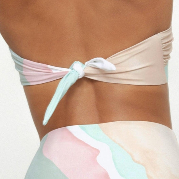NWT (Flaw) ANTHRO/MARA HOFFMAN | Abigail Bandeau Bikini Top - Picture 4 of 8